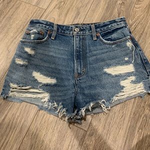 Abercrombie and Fitch High Waisted Shorts